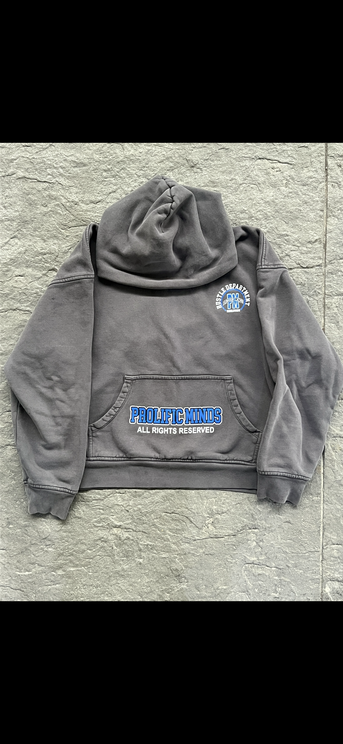 PROLIFIC MINDS “HUSTLE DEPARTMENT” HOODIE